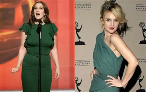 did drew barrymore have a breast reduction